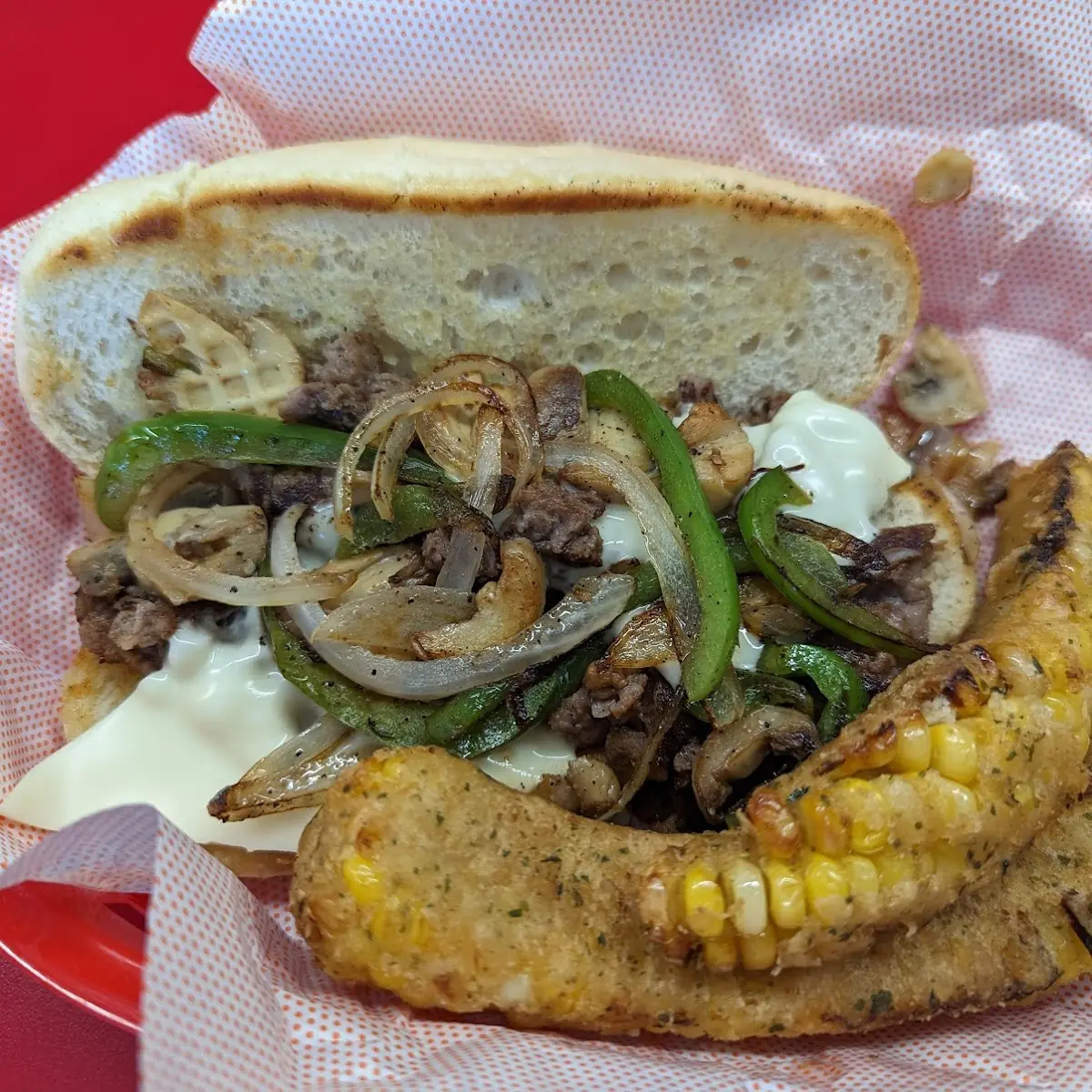 Philly Cheese Steak Sandwich