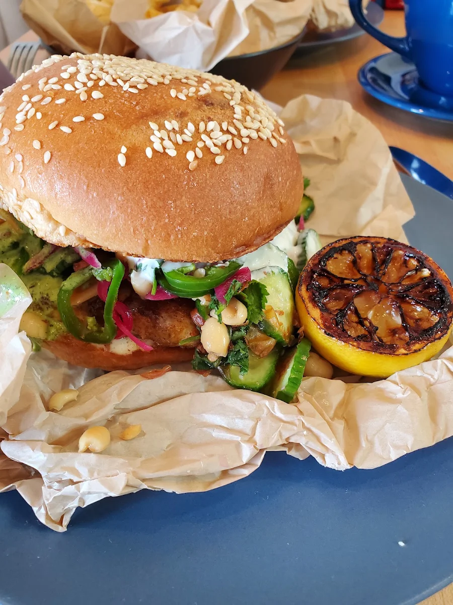 Curry Fish Sandwich
