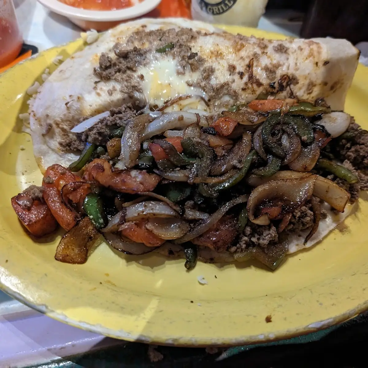 Ground Beef Quesadilla