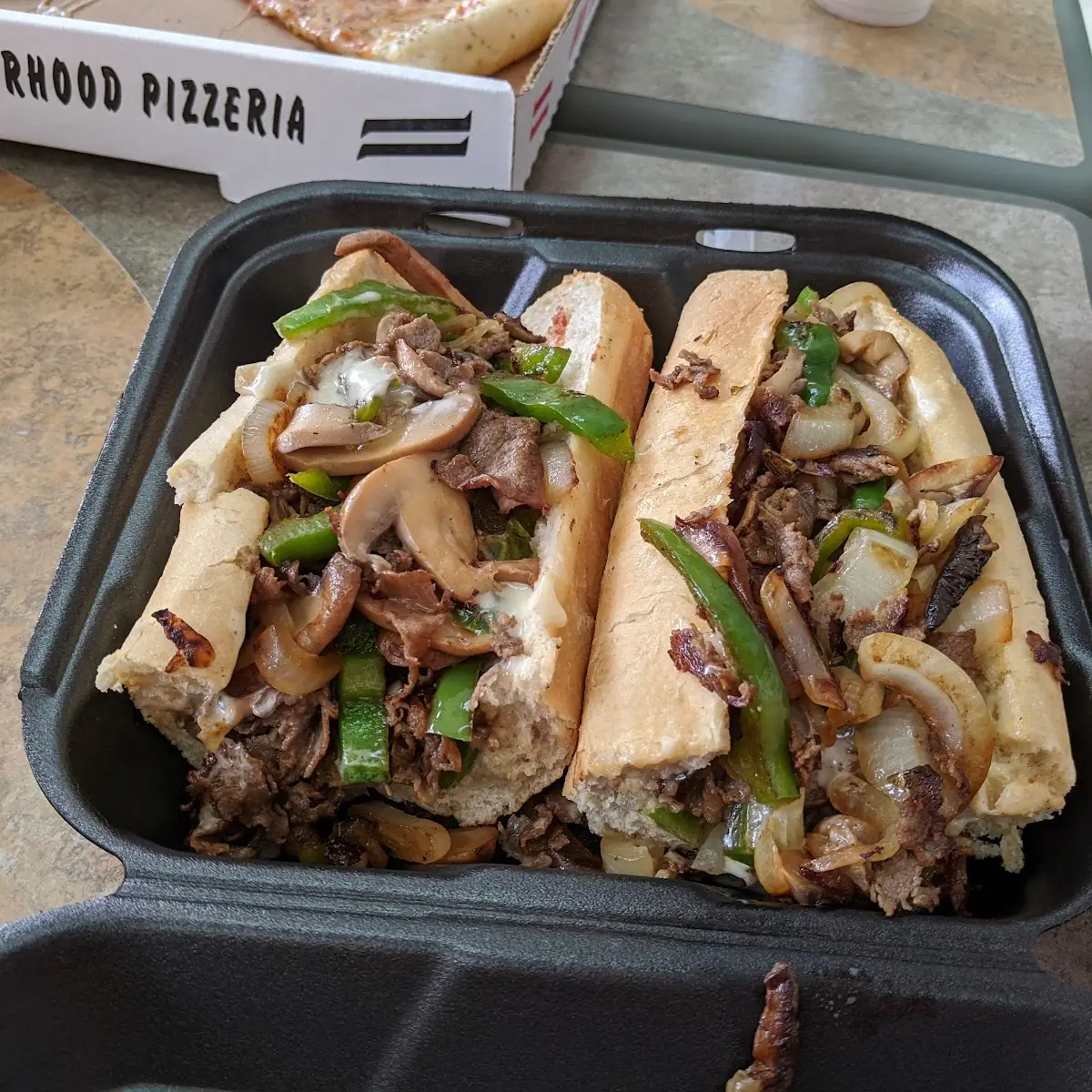 Pepperoni Cheese Steak
