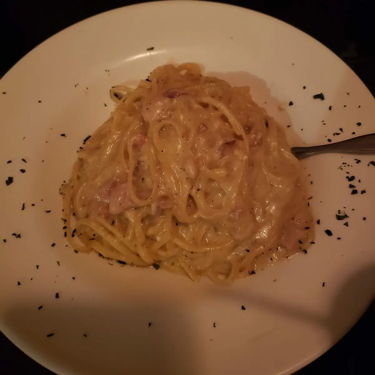Fettuccine Carbonara