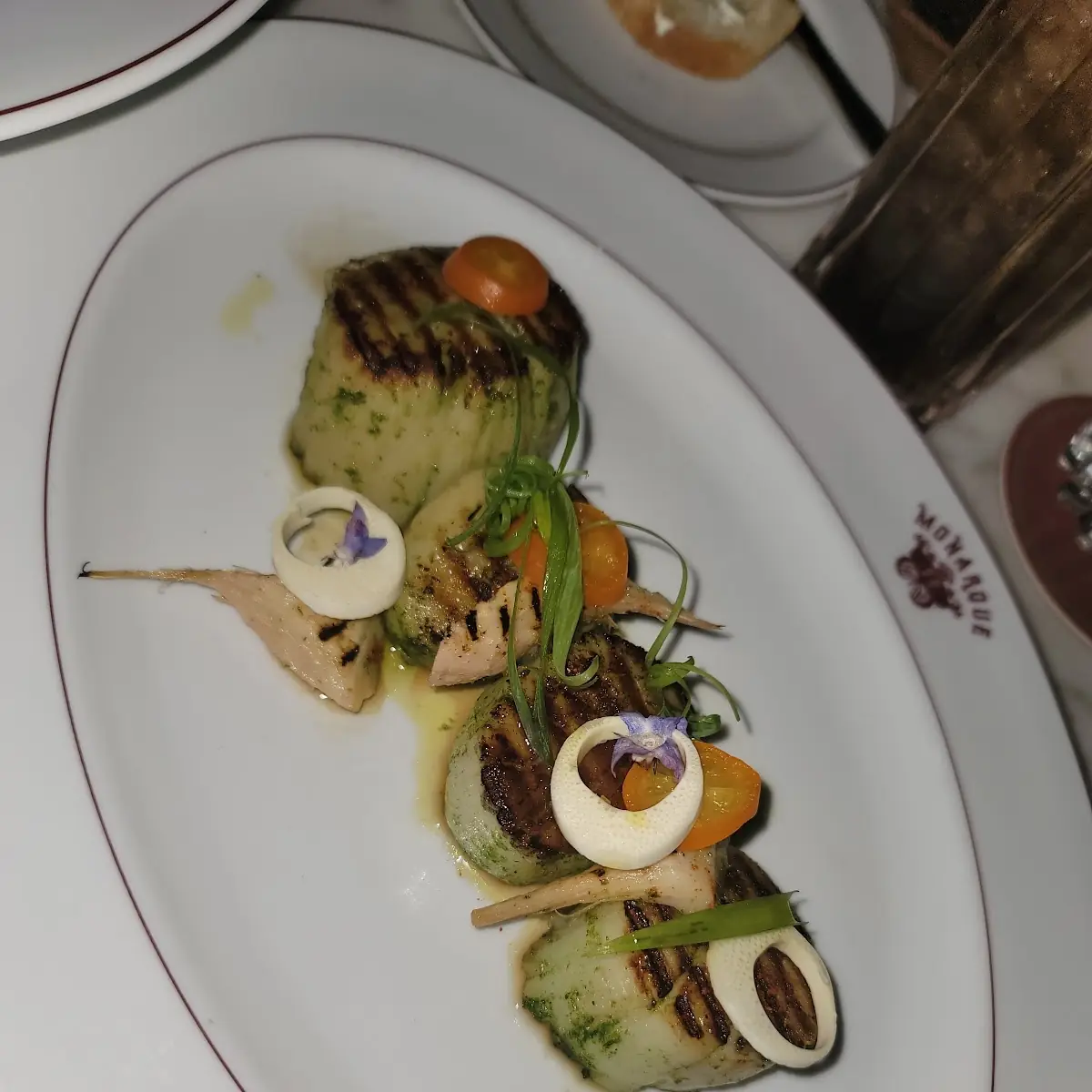 Grilled Diver Scallops