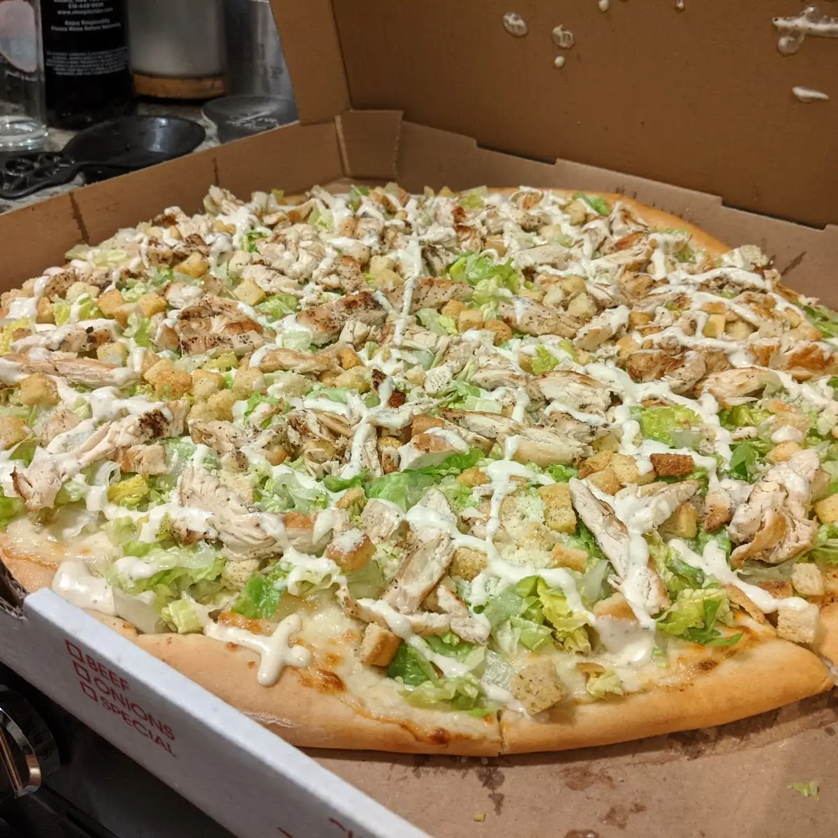 Caesar Pizza