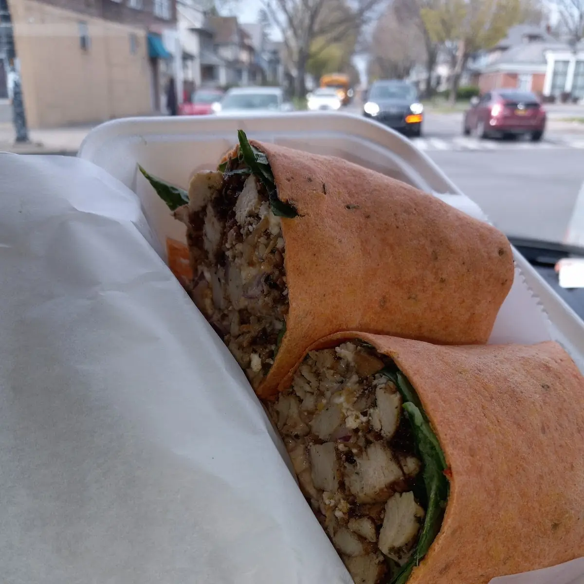 Cajun Chicken Wrap