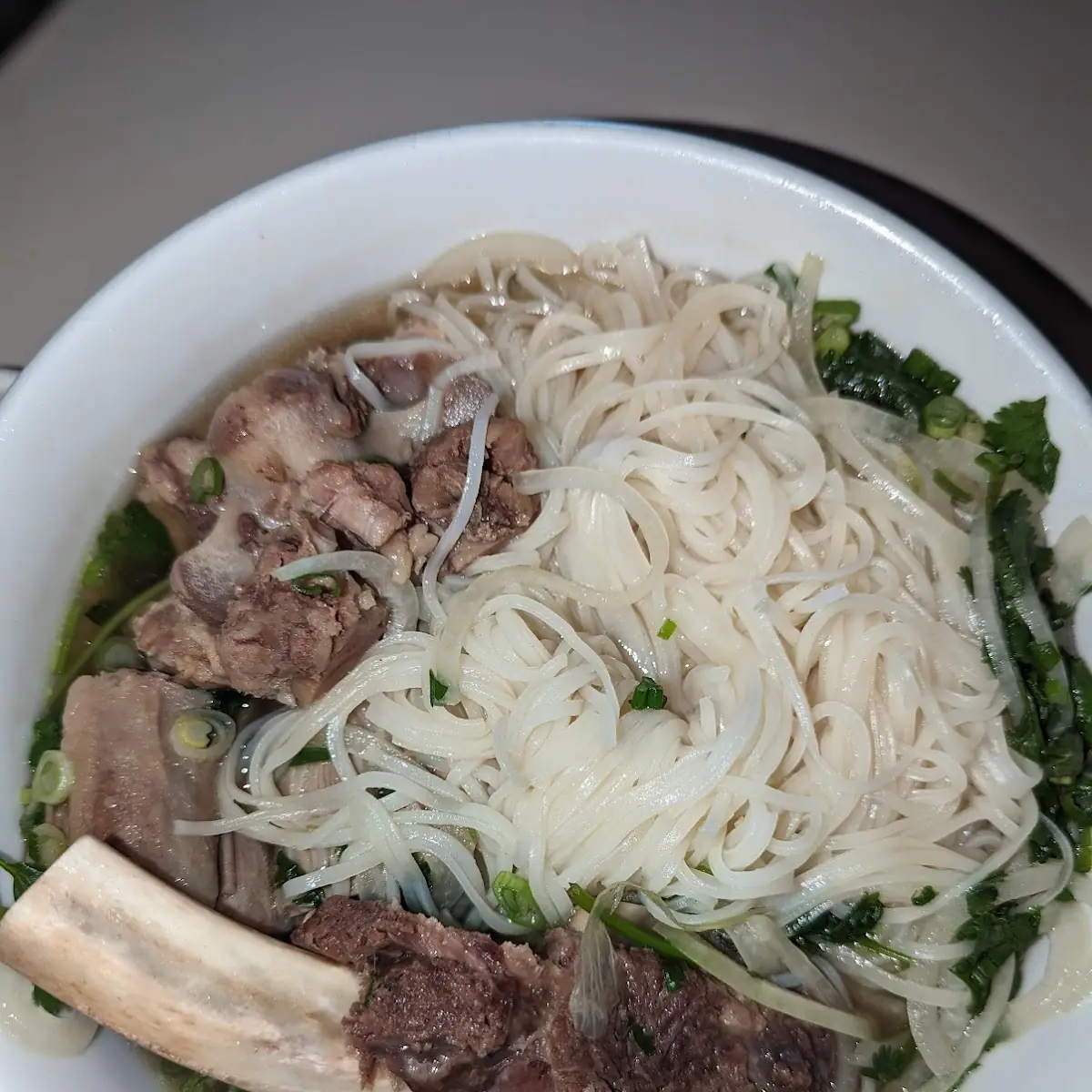 Oxtail Pho with Back Rib
