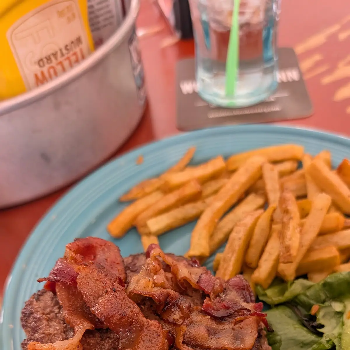 Bacon and Blue Cheese Burger