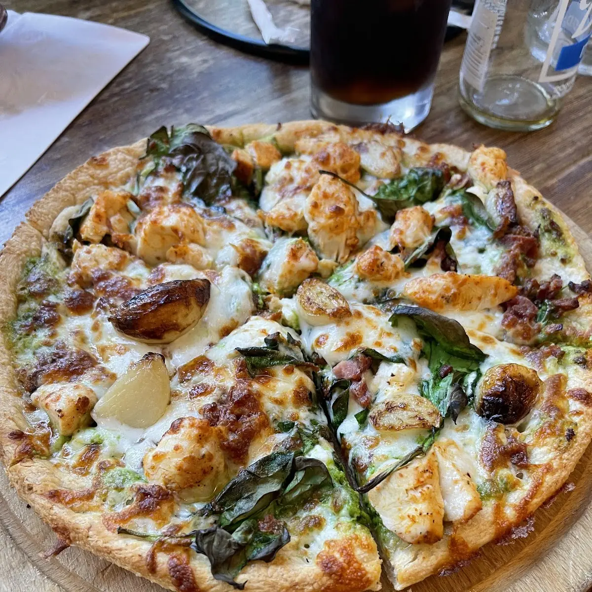 Chicken Pesto Pizza
