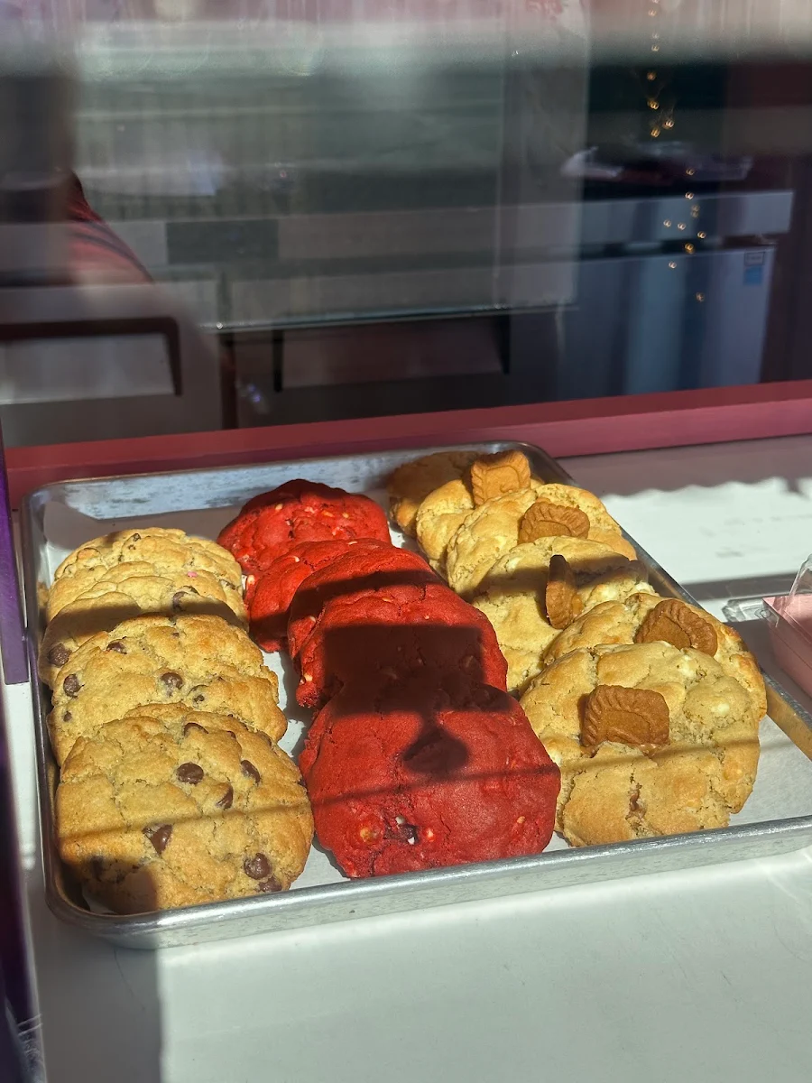 Red Velvet Cookie with Cream Cheese Filling