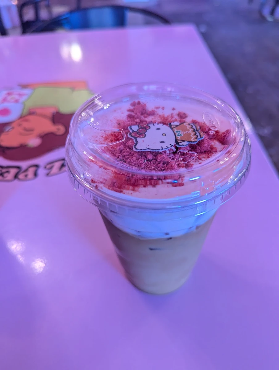 Strawberry Matcha Latte