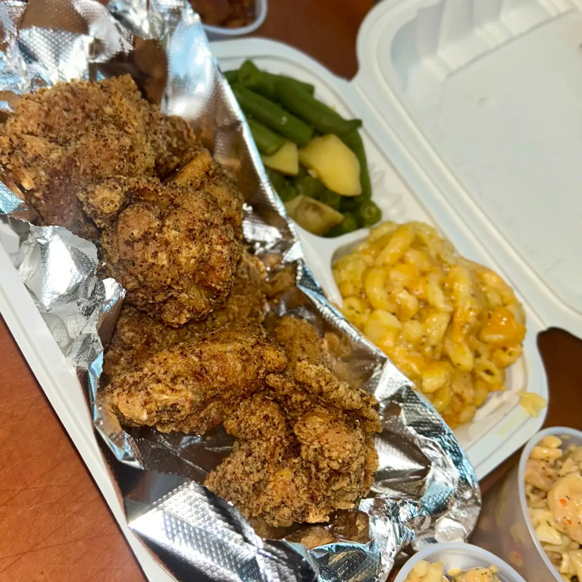 Chicken Wing Dinner