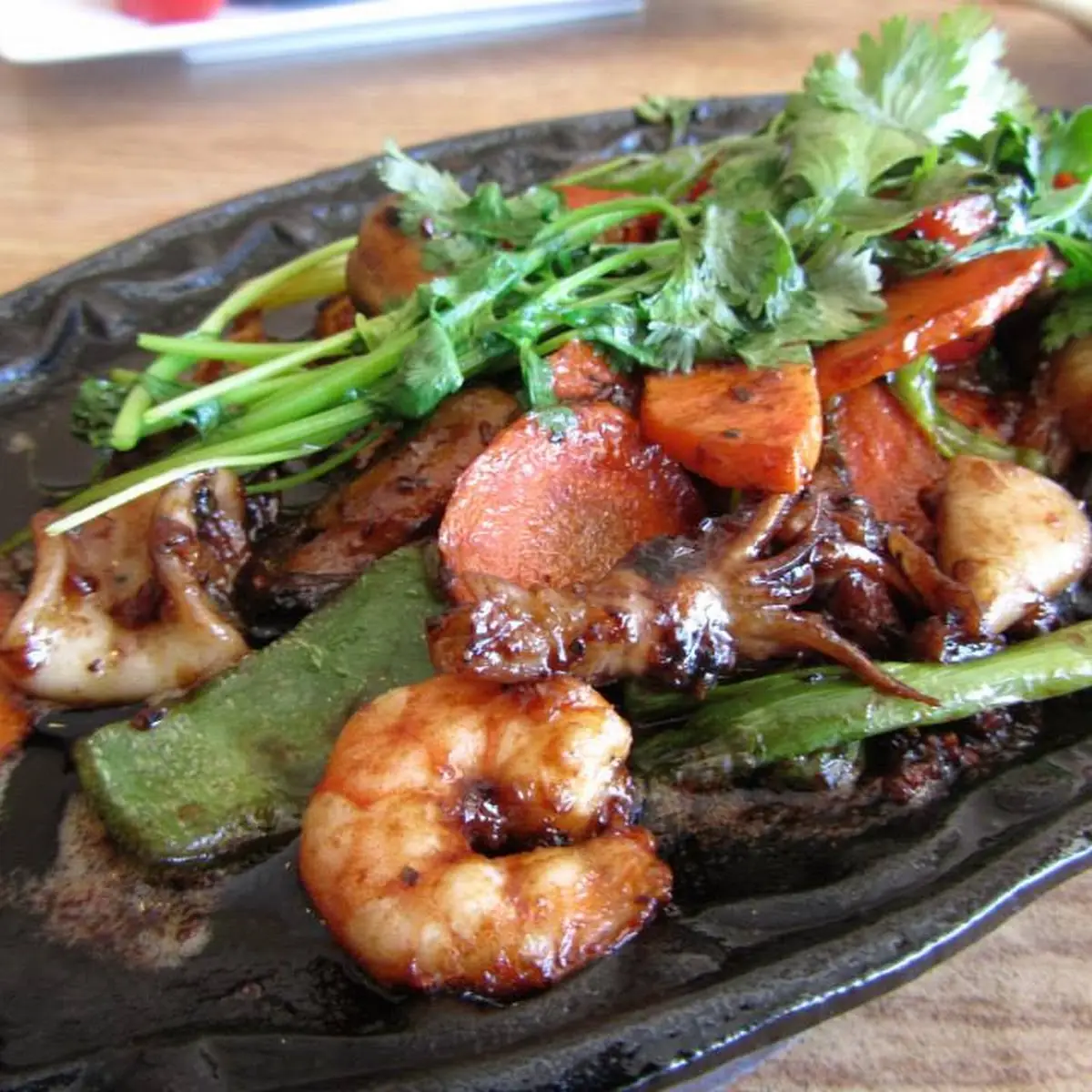 Sizzling Seafood Combination