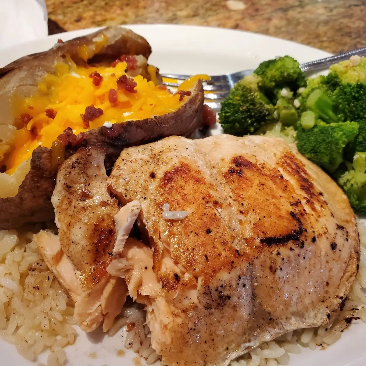 Grilled Salmon