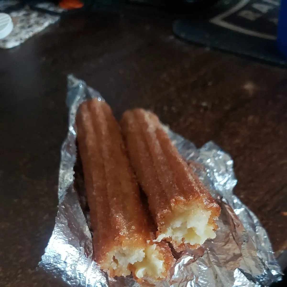 Churros with Bavarian Cream