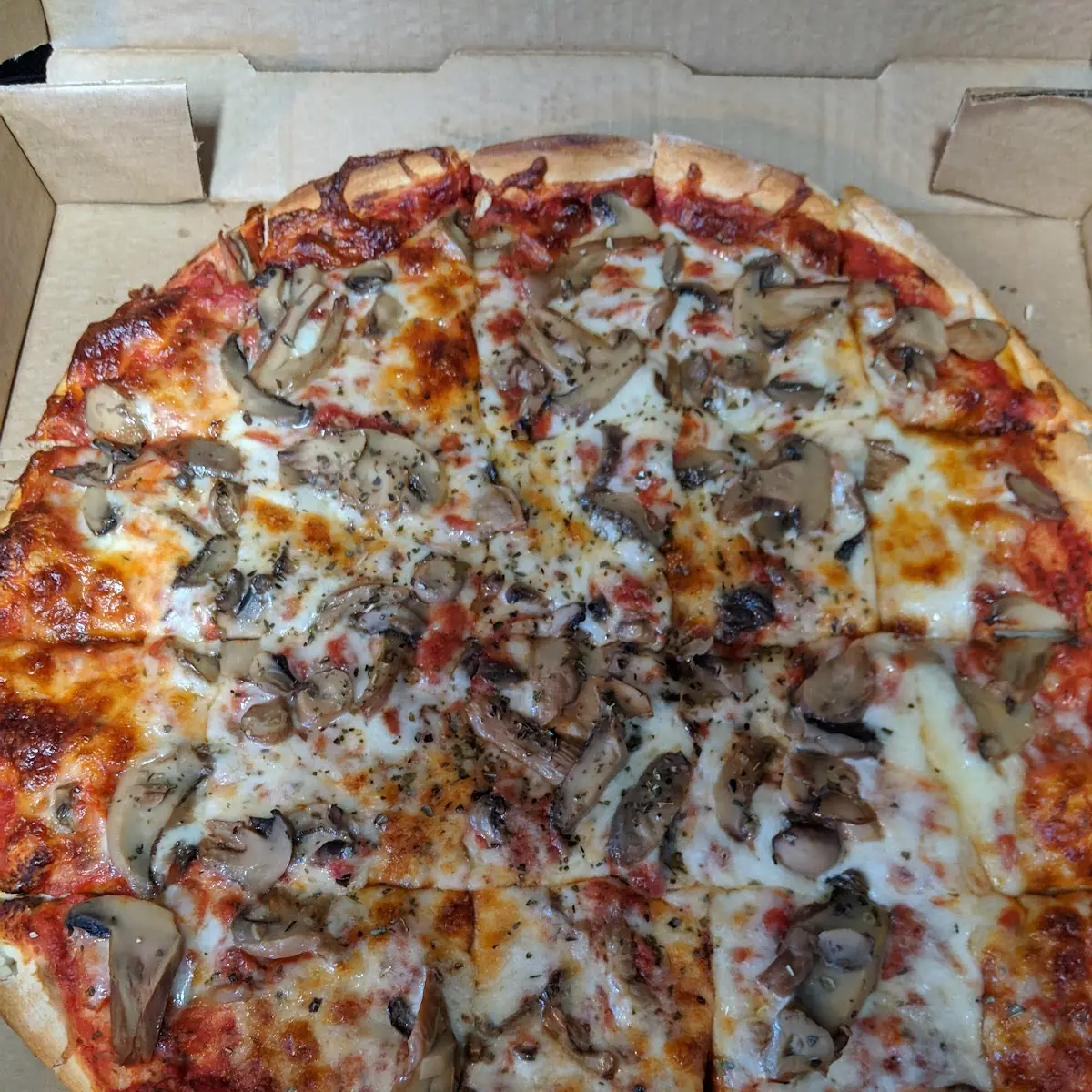 Large Mushroom Pizza