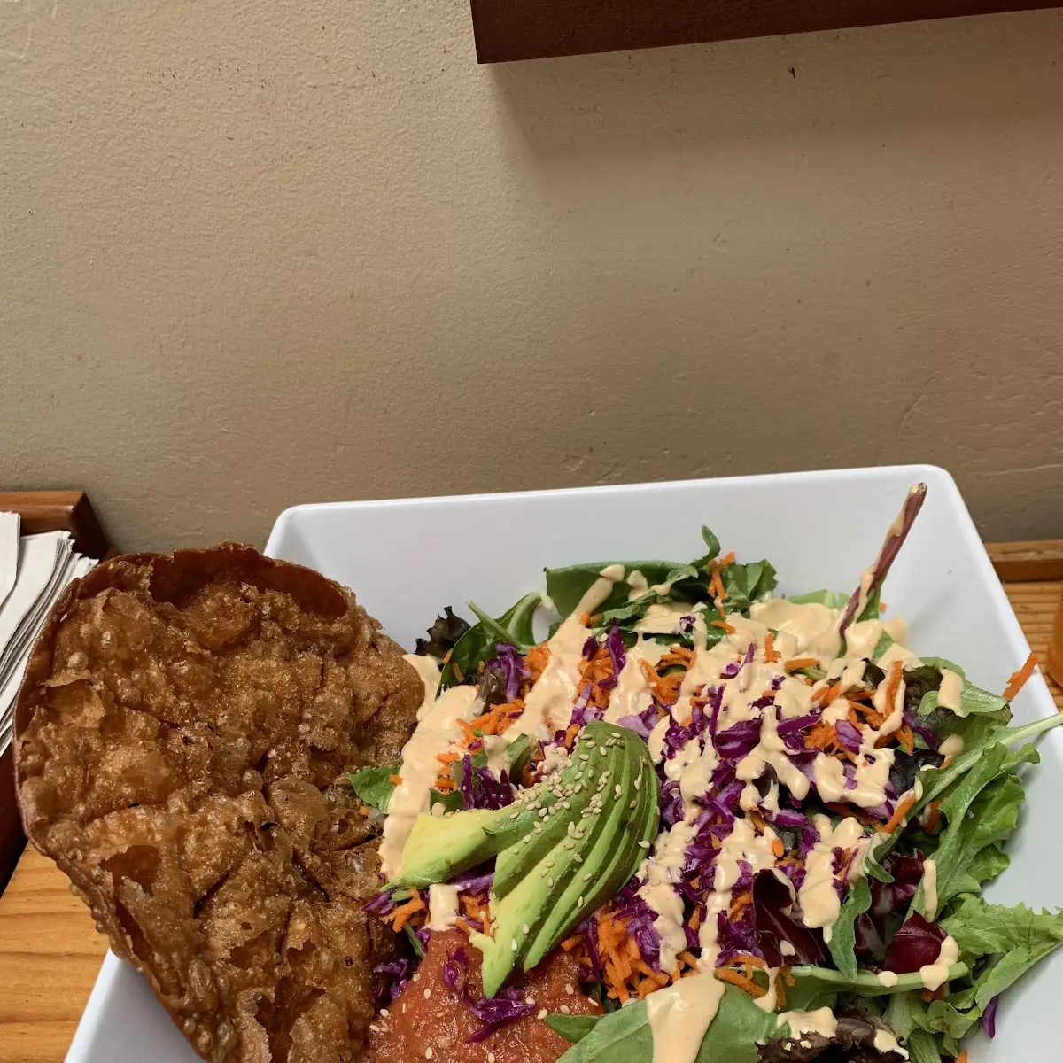 Black Bean Tostada