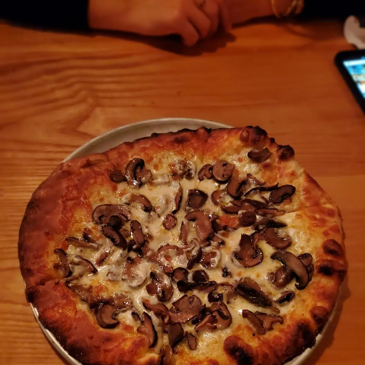 Mushroom Pizza
