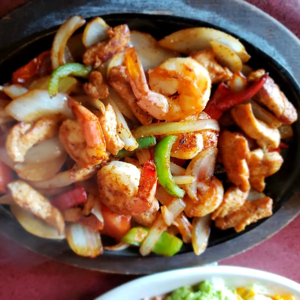 Chicken and Shrimp Fajitas