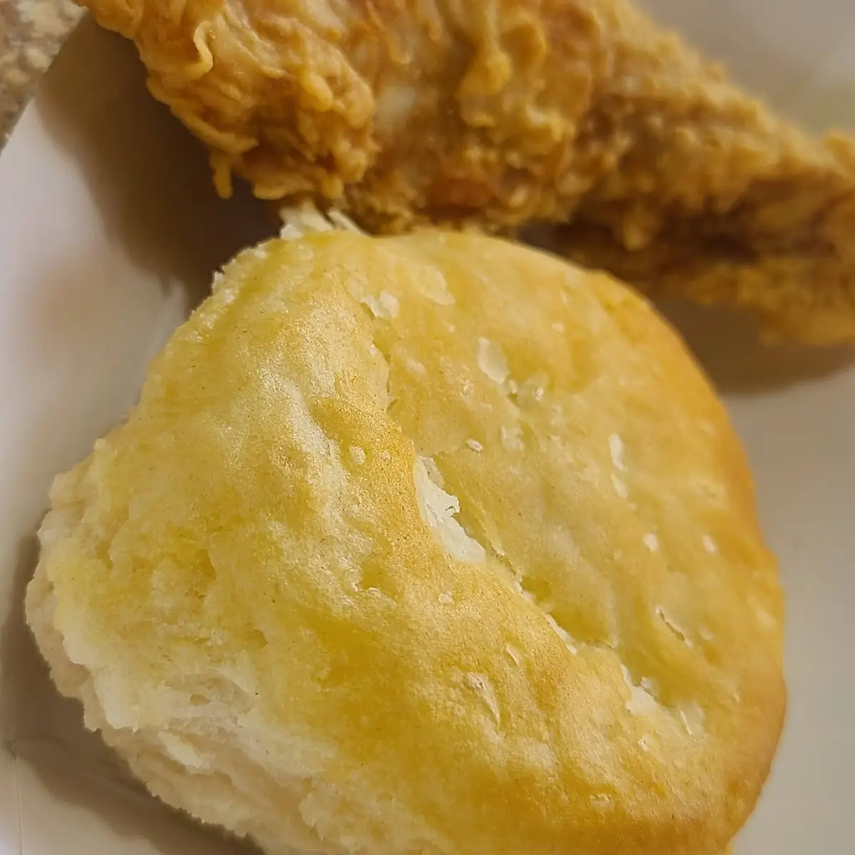 Chicken Strip and Biscuit