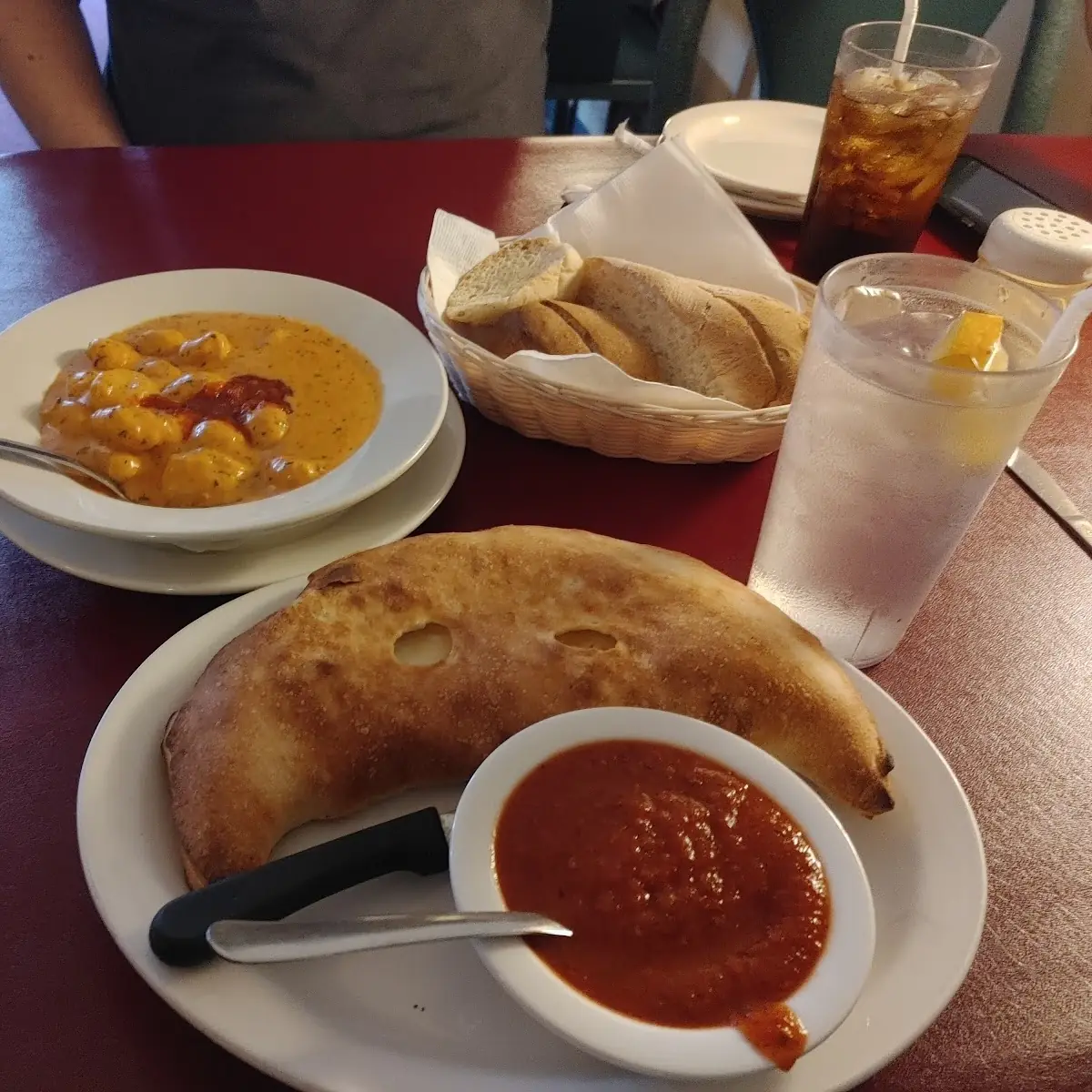 Pepperoni Calzone with Ricotta & Mozzarella