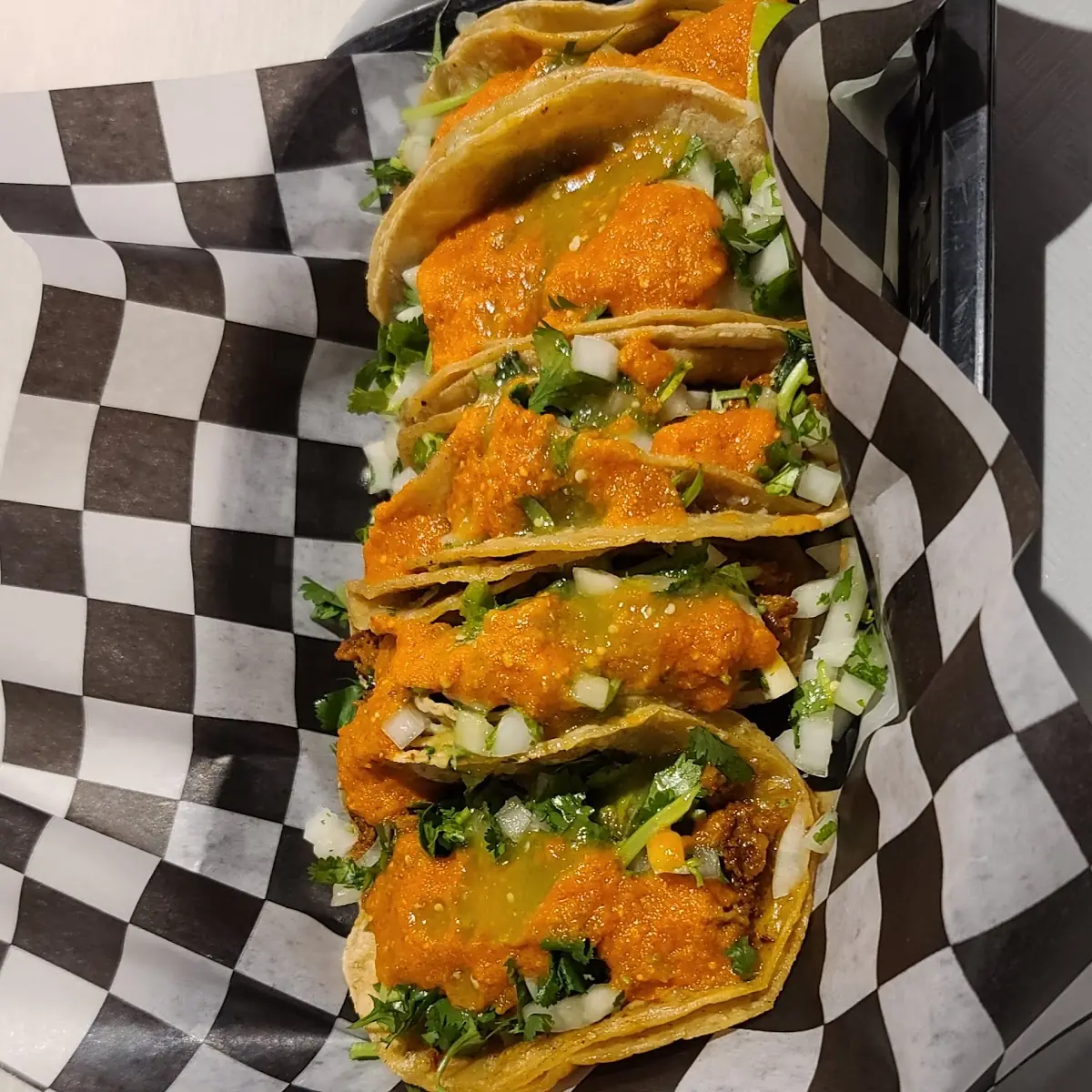 Tacos Al Pastor Extra Hot Sauce