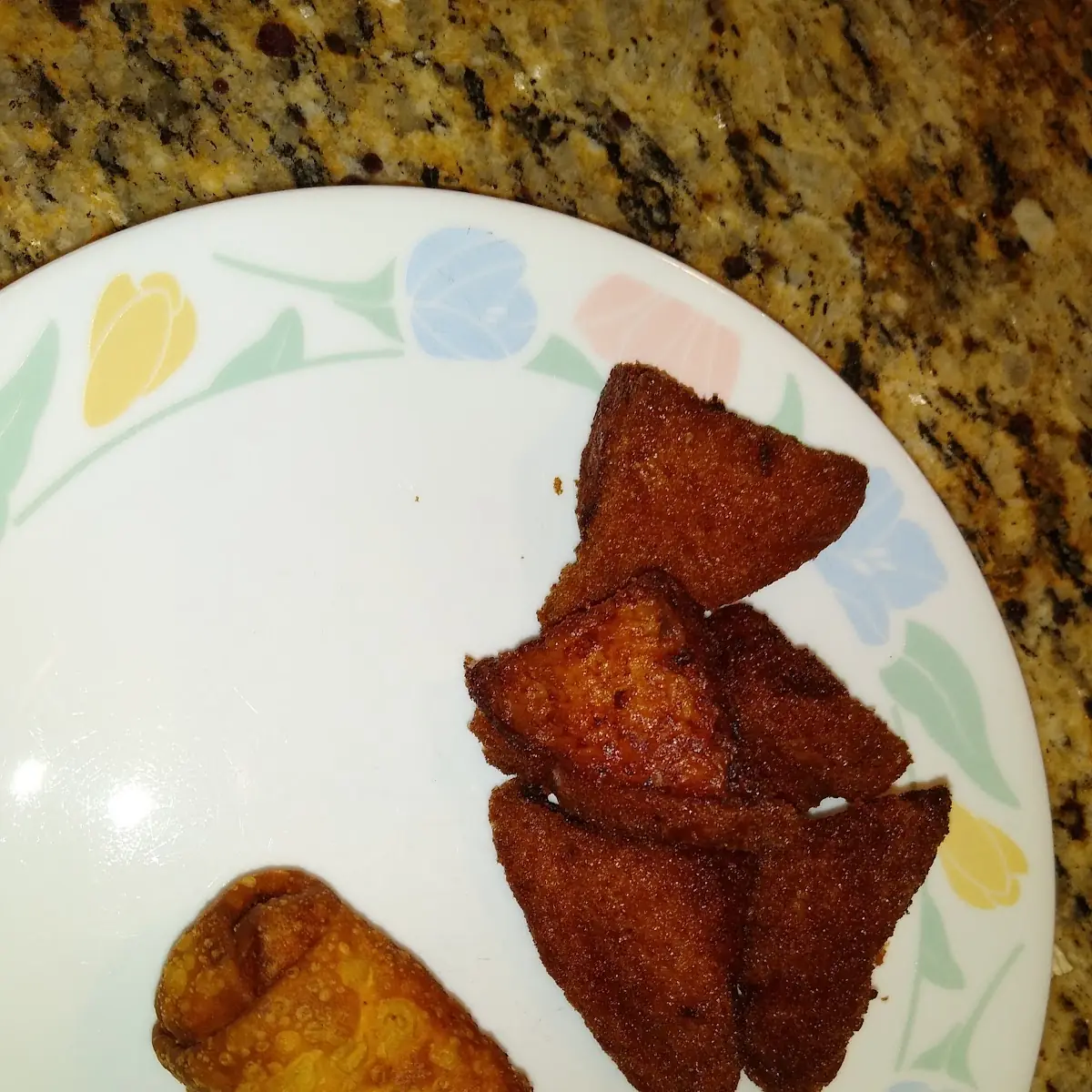 Egg Roll and Shrimp Toast