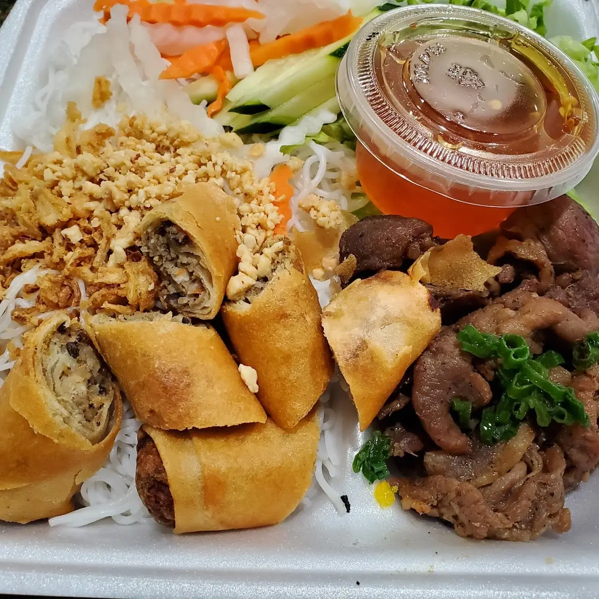 Bun Thit Nuong Cha Gio