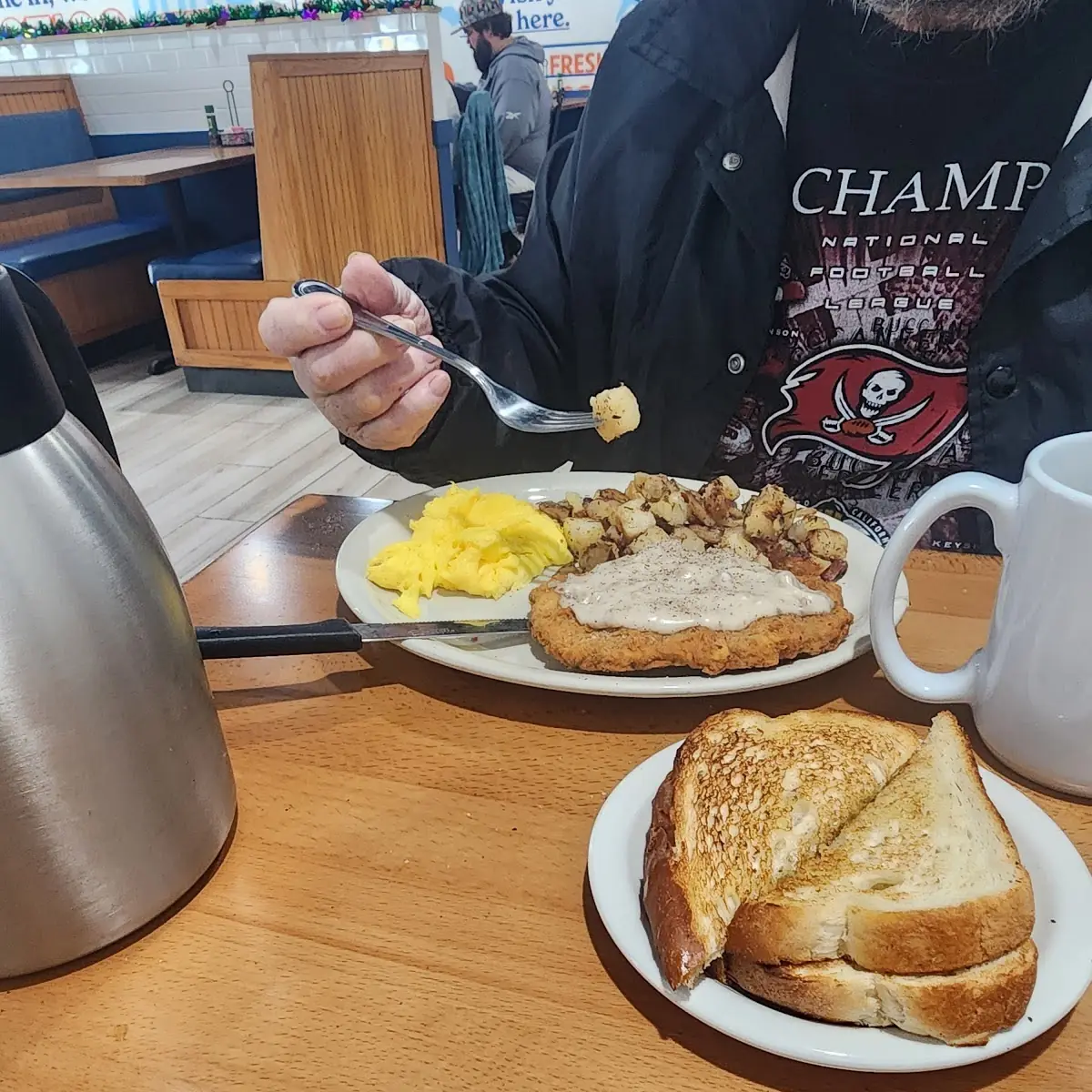 Home Fries and Scrambled Eggs