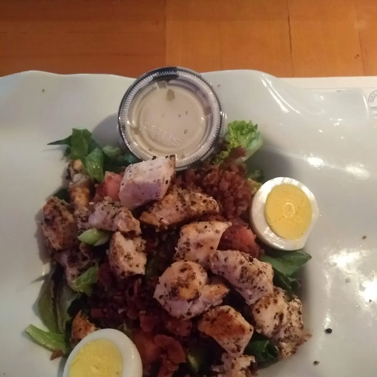 Spicy Chicken Caesar Salad