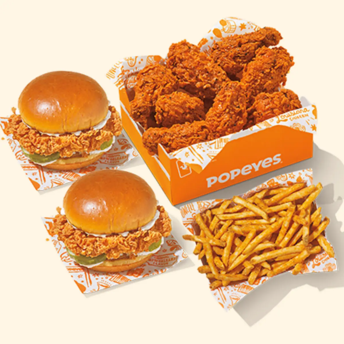 Popeyes Chicken Sandwiches