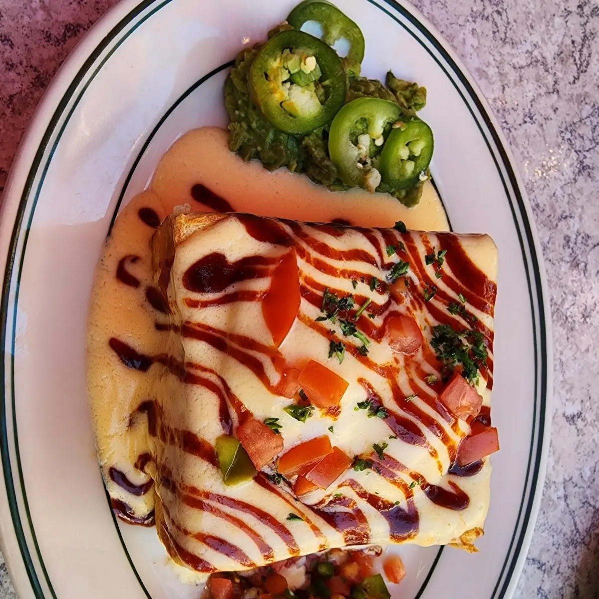 Guacamole & Chorizo Eggs Benedict