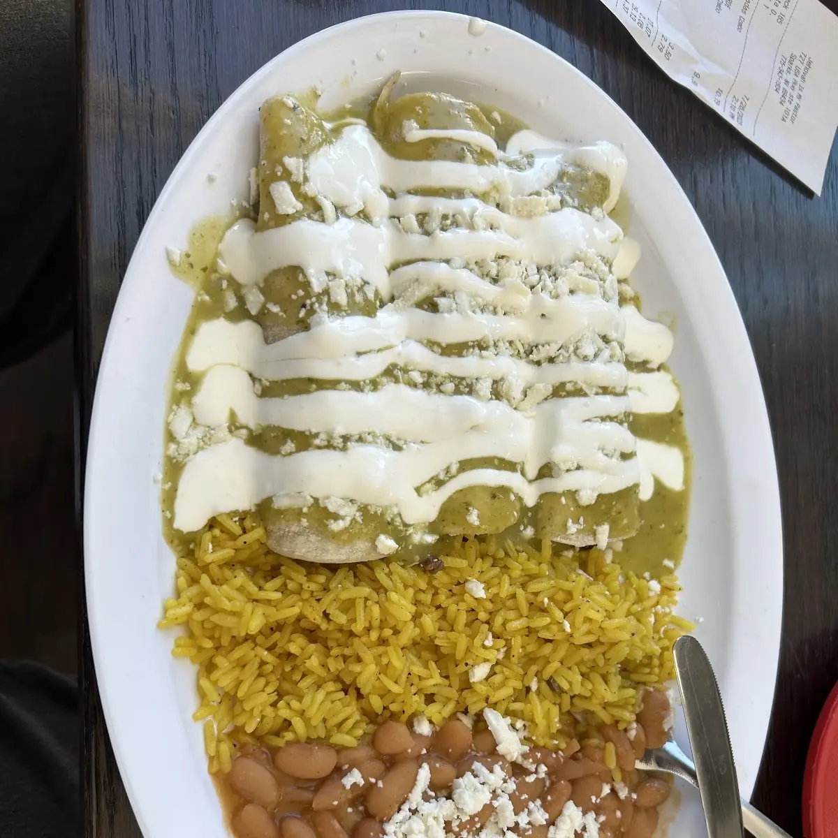 Enchiladas Verdes