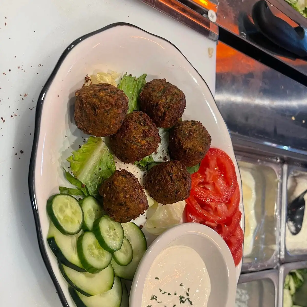 Falafel Plate 6