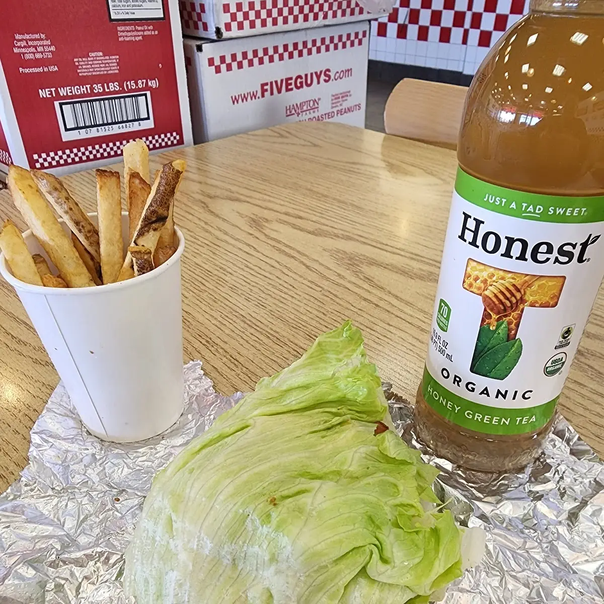 Bacon Cheeseburger Wrapped in Lettuce