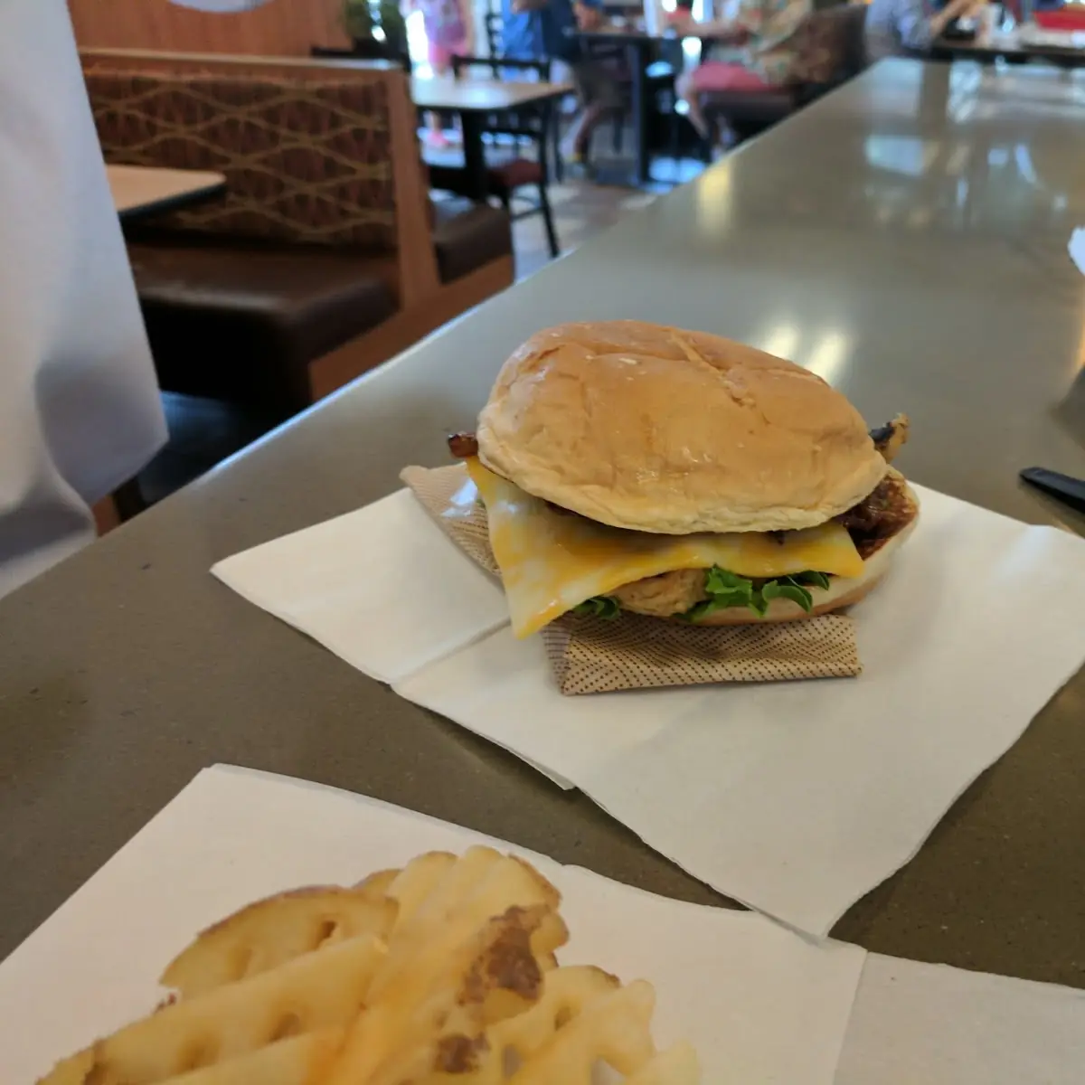BBQ Chicken in a Bun