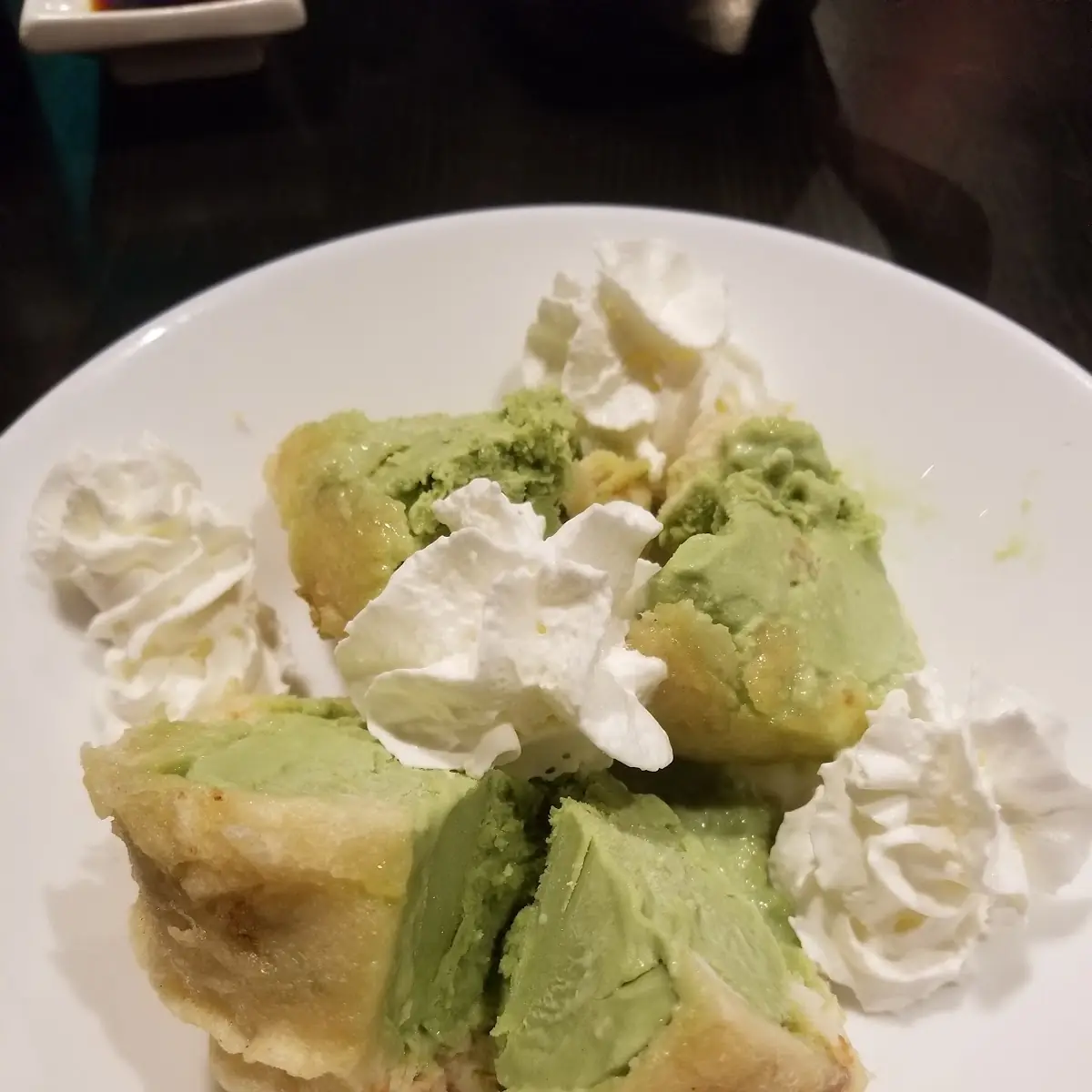 Green Tea Ice Cream Tempura