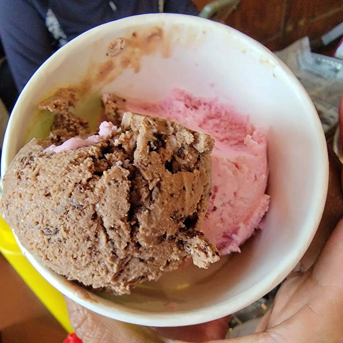 Chocolate Strawberry Ice Cream