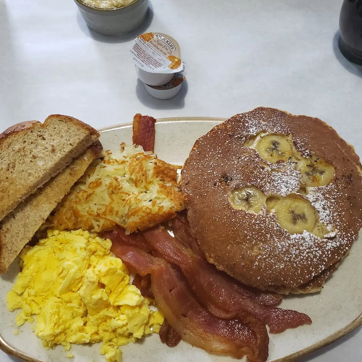 Bacon & Pancake Platter