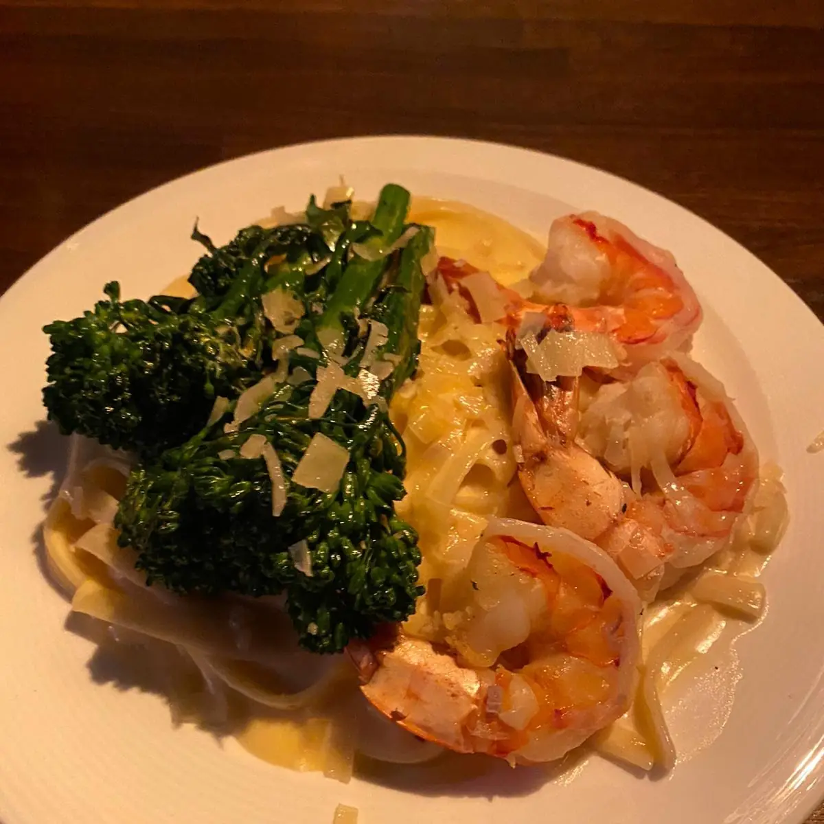 Shrimp Alfredo