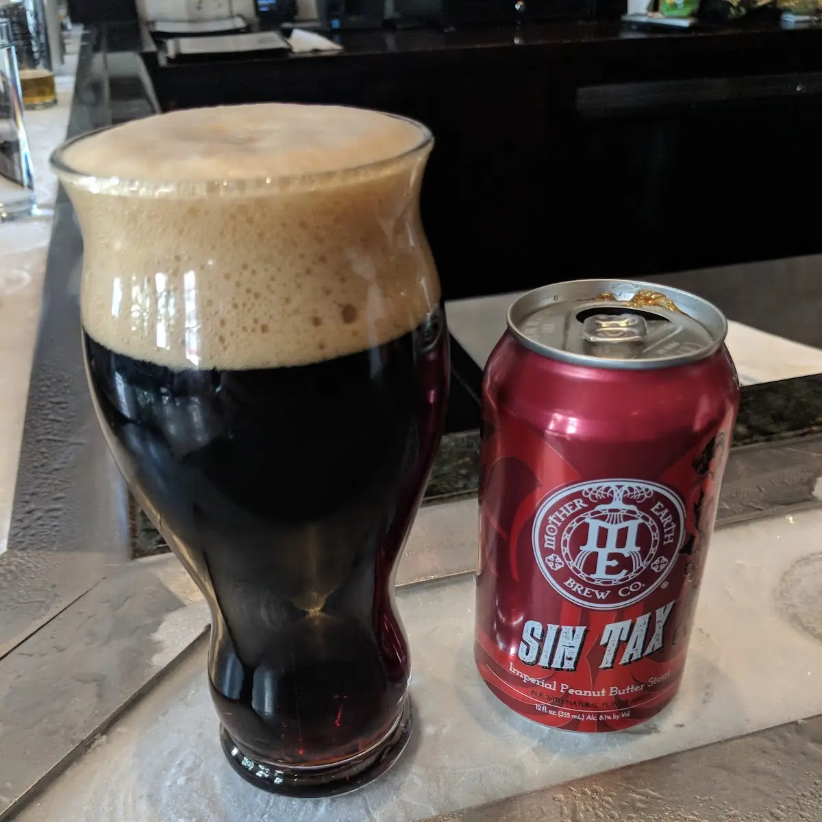 Sin Tax Peanut Butter Stout