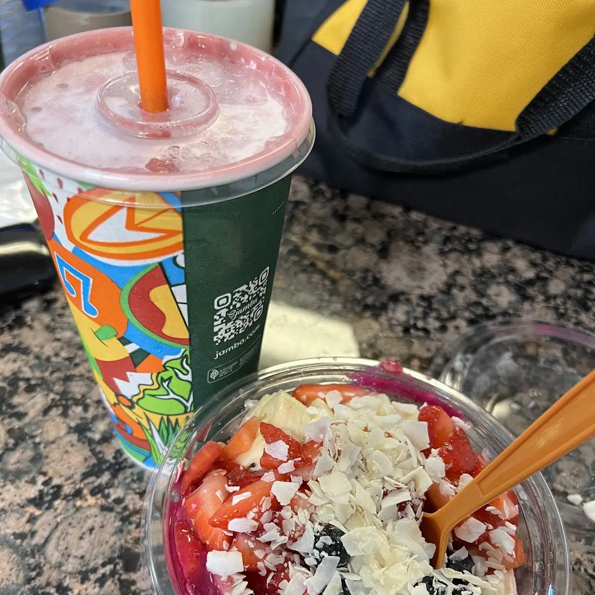 Razzmatazz and Acai Bowl