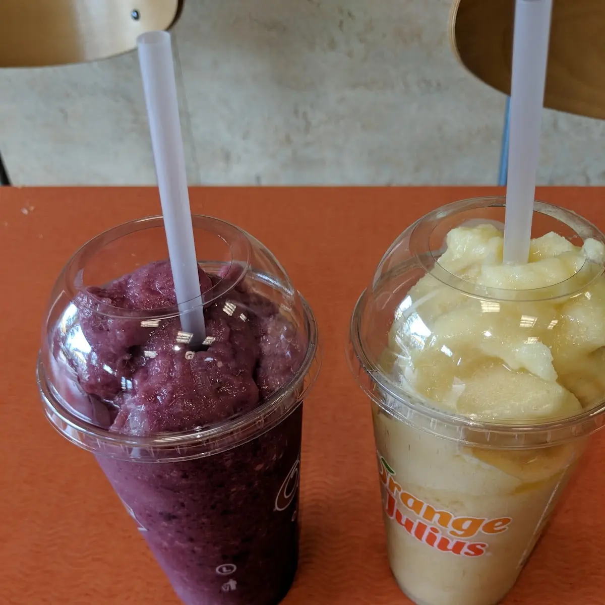 Mango Pineapple and Triple Berry Smoothies