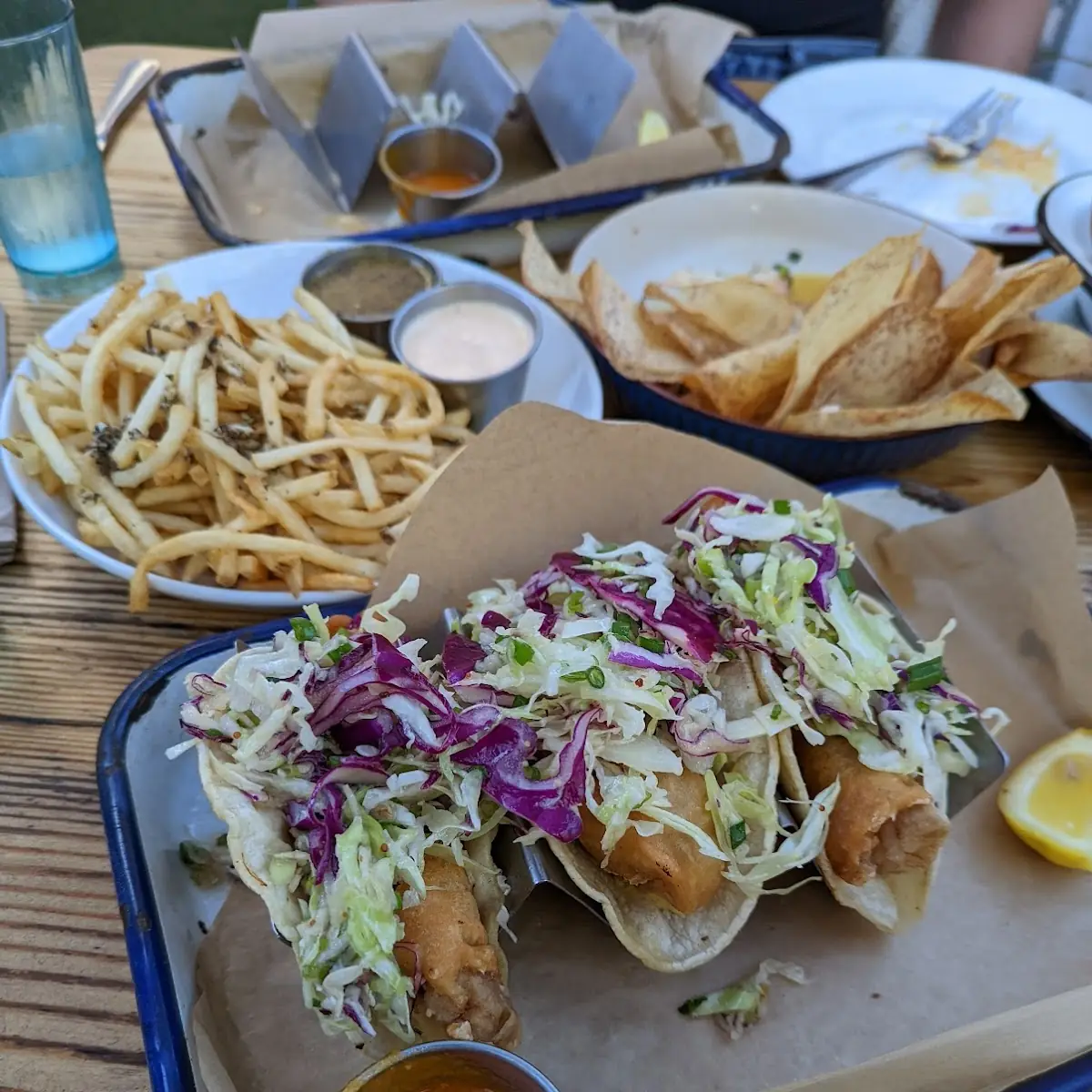 Lunch Fish Tacos
