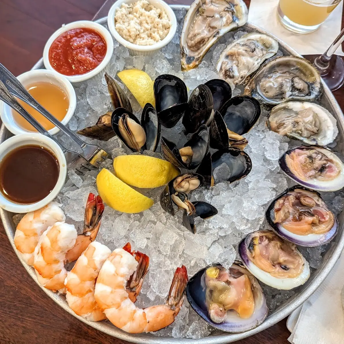 Oysters on the Half Shell 3 Varieties