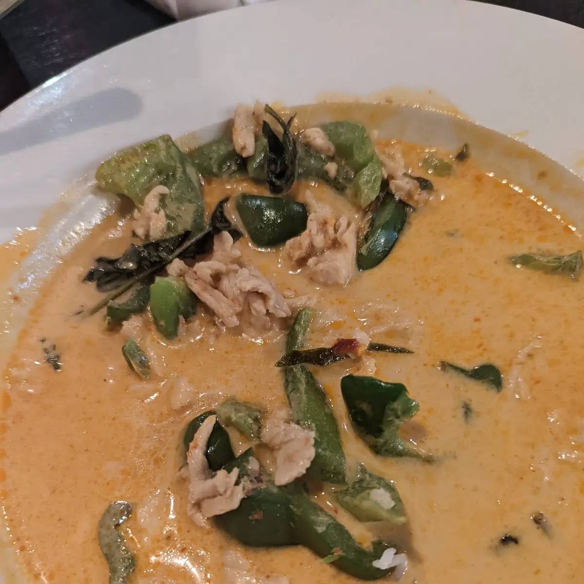 Green Curry Chicken