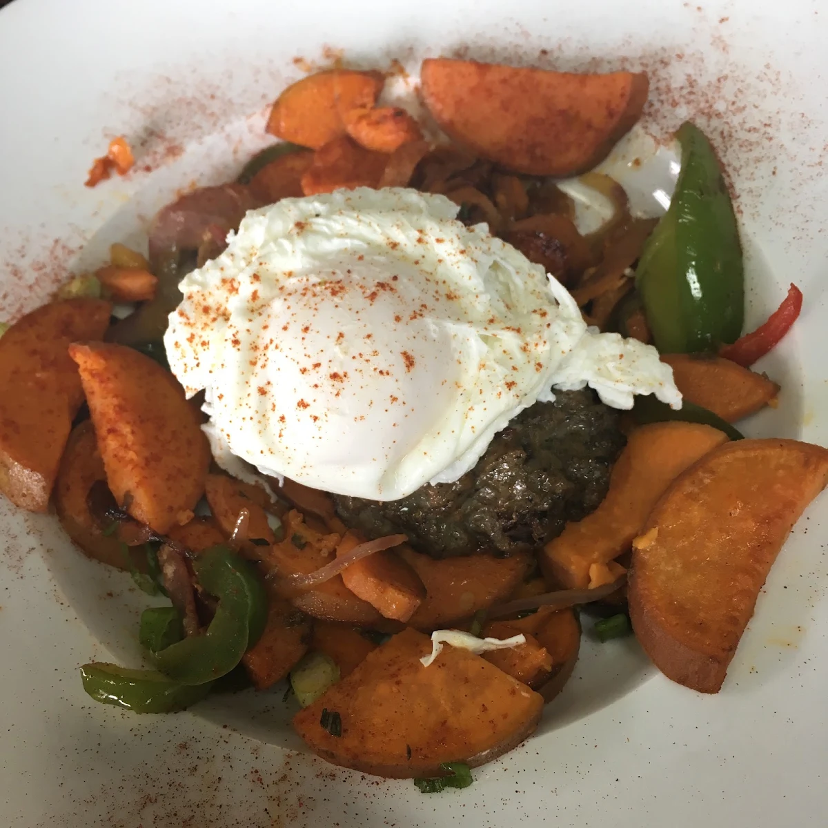 Duck Sausage Hash