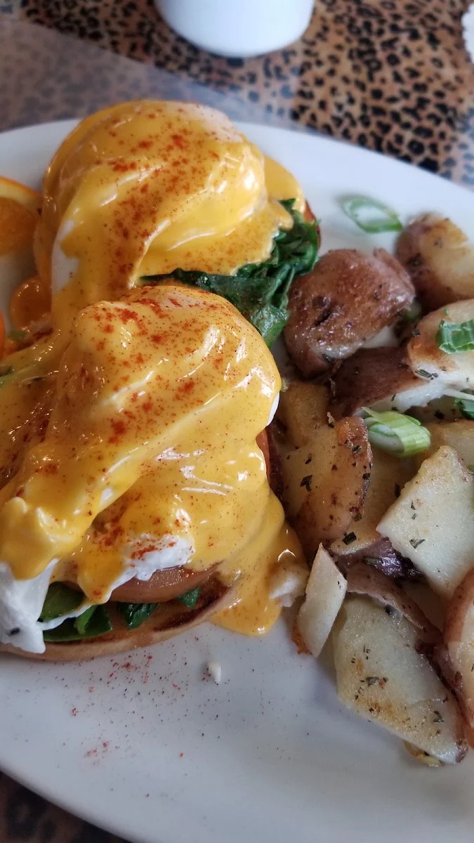 Three Strip Applewood Smoked Bacon Benny