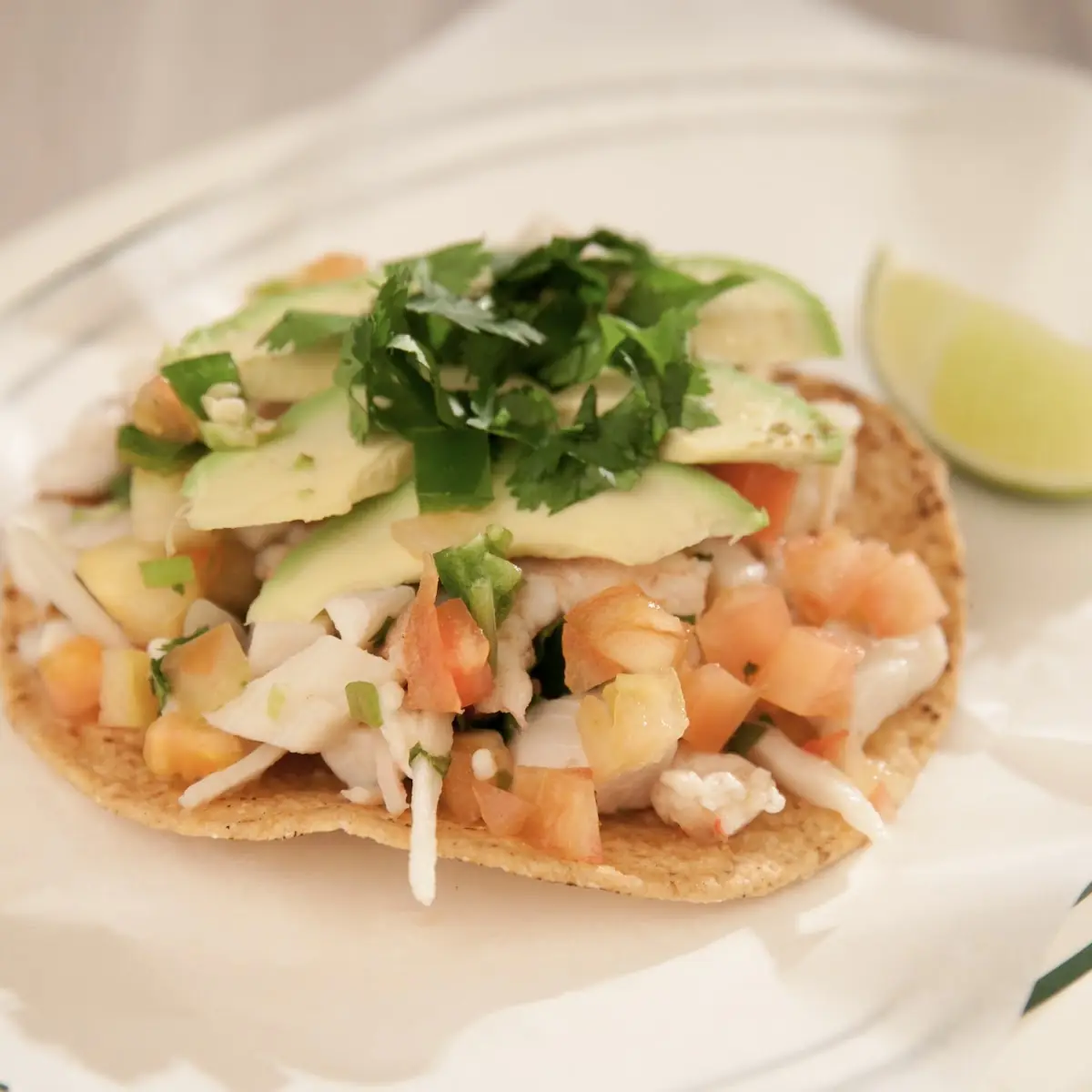 Tostada Ceviche