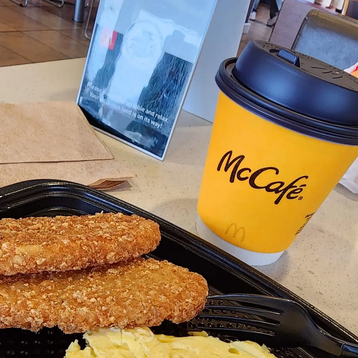 Hash Browns and Scrambled Eggs