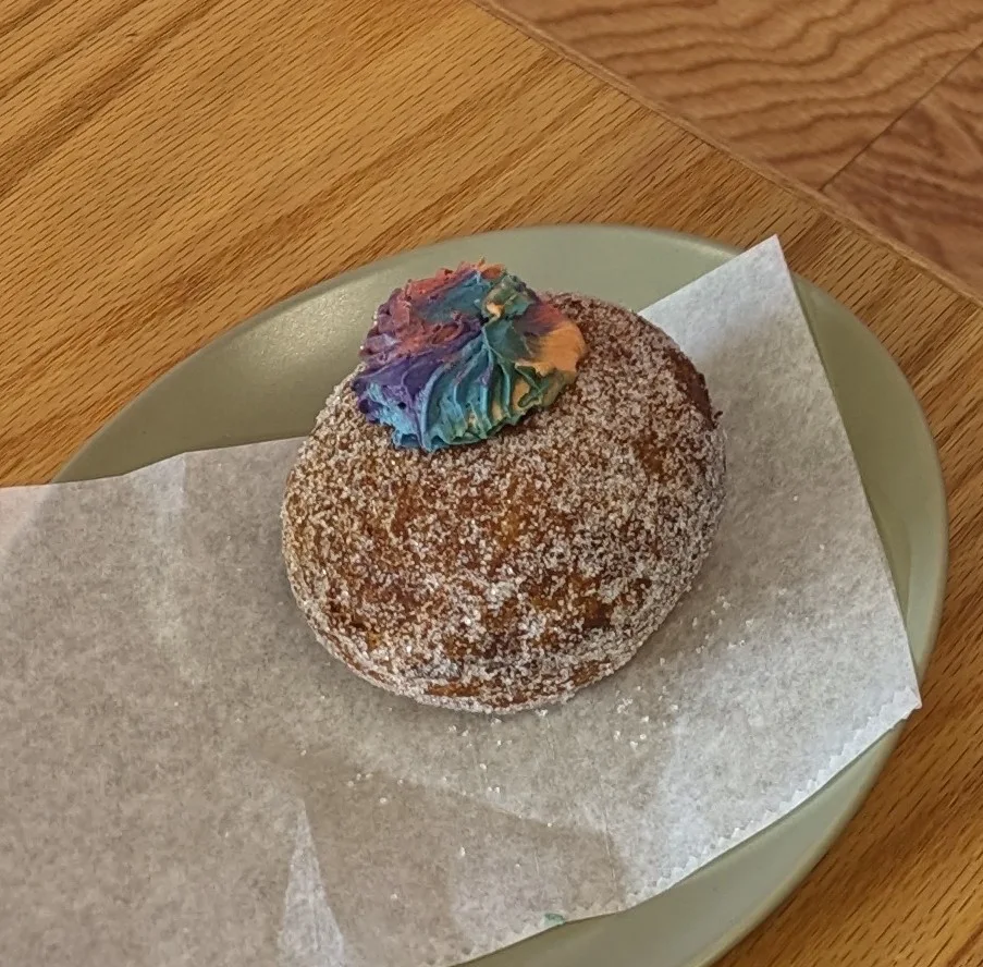 Ube Cream Donut