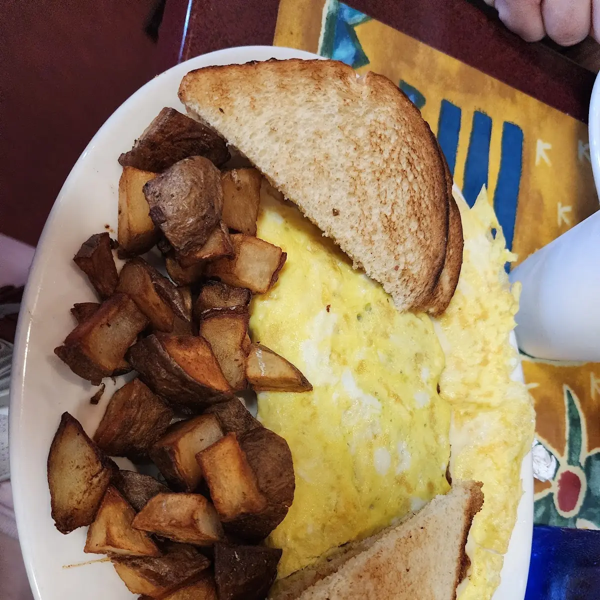 Sausage and Cheese Omelette